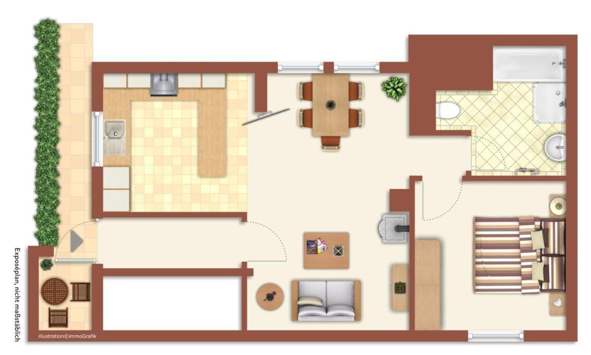 شقة Haus Buett روستوك المظهر الخارجي الصورة